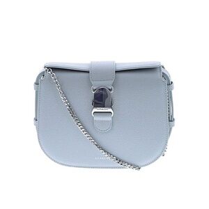 Senreve Cadance Light Blue Leather Crossbody Bag